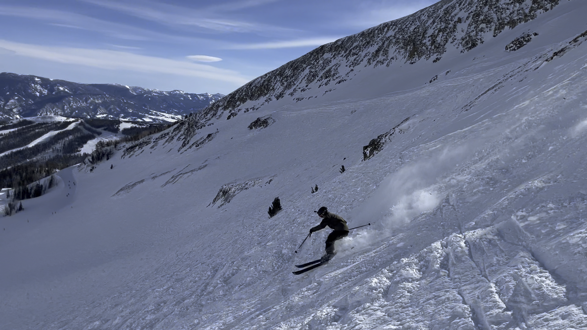 nick skiing