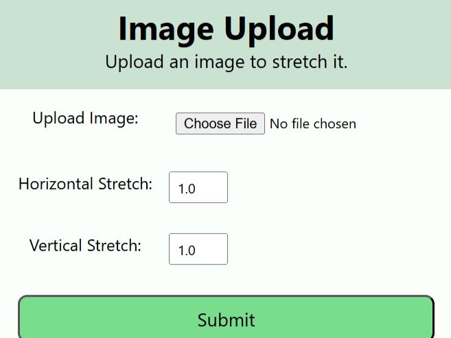 Preview of image stretcher project